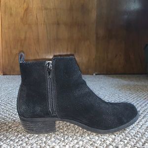 Black Suede Vince Camuto Booties